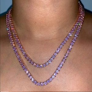 Women tennis necklace